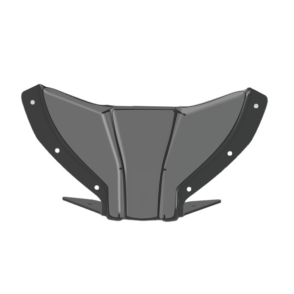 Pyramid Plastics Pyramid 3m paintwork protection | honda cb1000 hornet belly pan centre piece